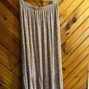 Hippie Rose Maxi Skirt